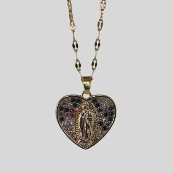 Virgen Guadalupe - Circonas colores